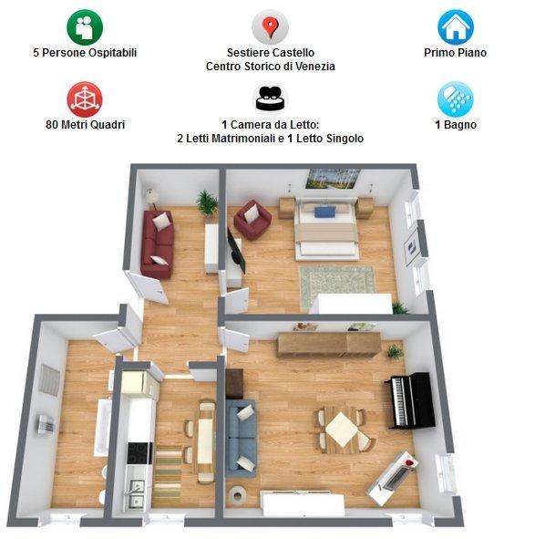 Bella Vista Apartment 威尼斯 外观 照片